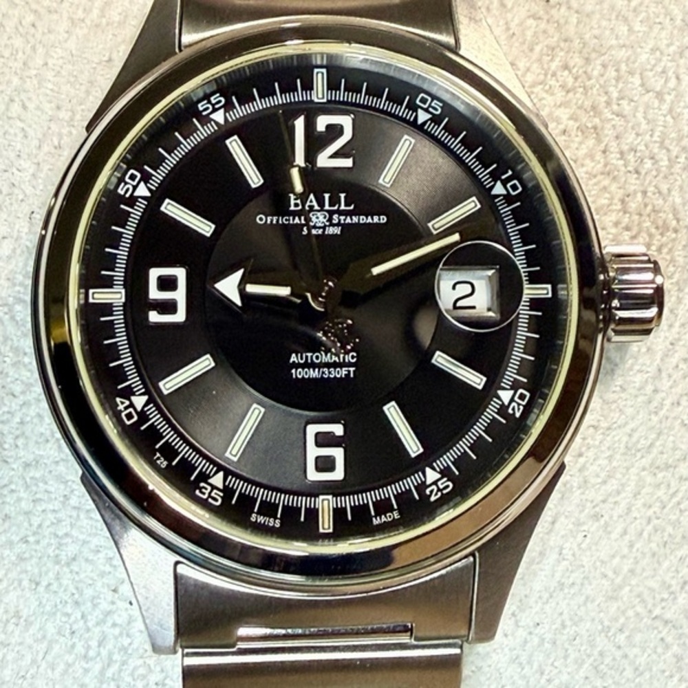 Ball Stokeman Racer Date Automatic Mens Classic Mens Watch